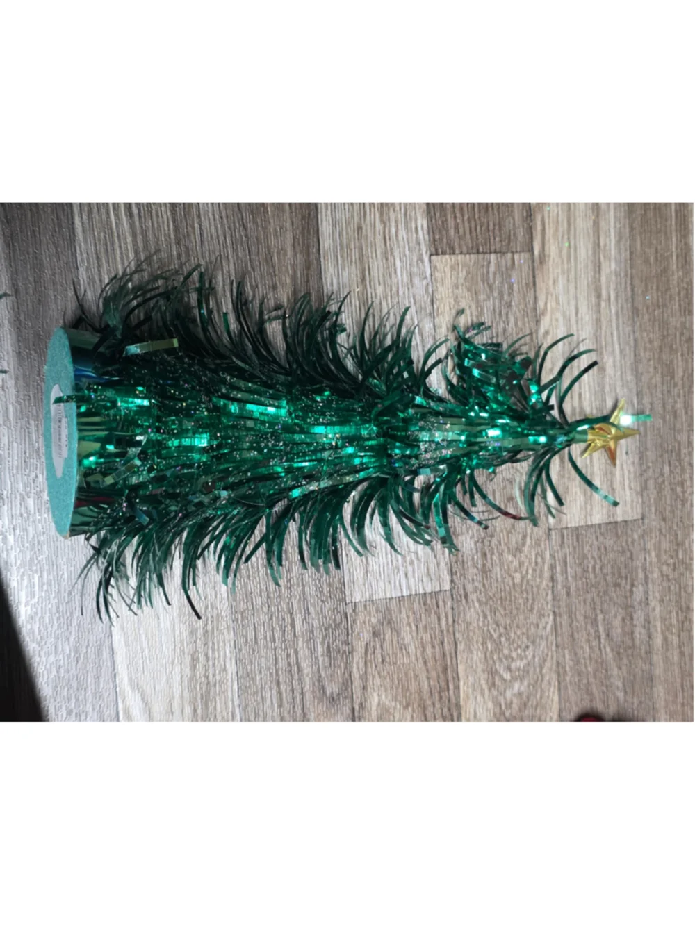 Ashland Tabletop Christmas Tree Decoration One Size Green Gold